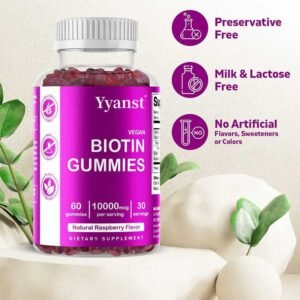 H57a1593706b44882b529cd44524f2a1dE.jpg_720x720q50.jpg Raspberry Biotin Gummies Hair Nails